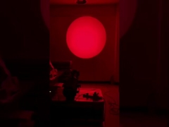 200w RGBW 4in1 luz de perfil elíptico