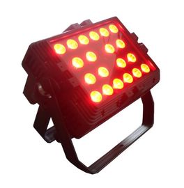 20pcs 15w Rgbwa 5 em 1 luz conduzida exterior da paridade da luz Ip65 da paridade para a fase exterior