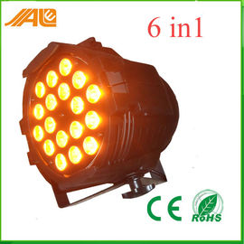 luz uv do ponto da fase 6in1 de 18pcs 15w Rgbwa para eventos do entretenimento