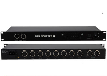 Enegreça 8 o controlador da luz da maneira Dmx512 para as iluminações profissionais 90v-240v