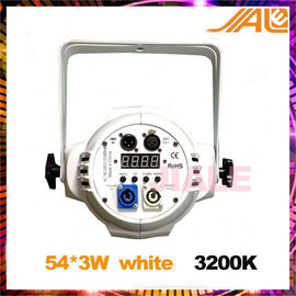 A paridade conduzida branca morna pode iluminar as luzes conduzidas 3200k 54pcs 3w da fase da paridade 64
