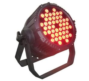 48pcs 3w conduziu o Rgb que a paridade conduzida exterior 64 DJ encena a liga de alumínio das luzes