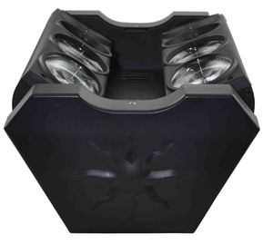 o Cree de 8pcs 10w conduziu iluminação principal movente do disco da fase clara do feixe da aranha