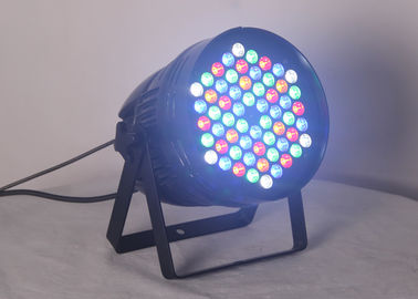 192w 60pcs conduziu a liga de alumínio das luzes Dmx512 do DJ da fase das latas da paridade