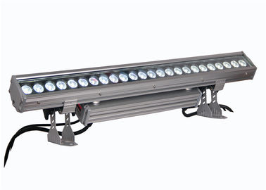 Luz IP65 110-240v 50-60HZ da lavagem da parede do diodo emissor de luz do poder superior 24pcs RGBW