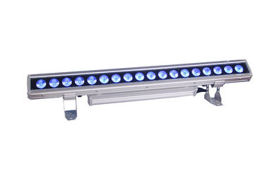 18pcs 6 em 1 luz da fase da luz RGBWAUV da lavagem da parede do diodo emissor de luz