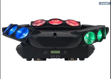 A iluminação principal movente 9 do feixe da aranha de DMX512 100w dirige C.A. 110-240V 50-60HZ das luzes