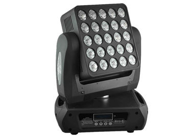 Cubra 1 CREE americano do lúmen alto do plano 25 x 12w, cor de RGBW que mistura do DJ principal movente da luz/quadrado do diodo emissor de luz luzes principais moventes