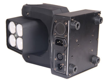 fase do zumbido de 4 PCes mini que ilumina a luz 60w principal movente branca brilhante