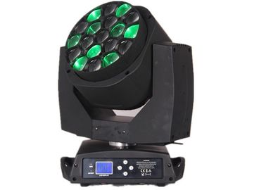 Encene a iluminação de C.A. movente 110-240V 50-60HZ das luzes da cabeça do DJ do feixe 19pcs