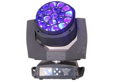 Encene a iluminação de C.A. movente 110-240V 50-60HZ das luzes da cabeça do DJ do feixe 19pcs