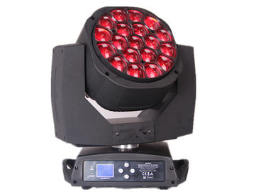 o zumbido de 19x12w RGBW 4in1 conduziu os olhos grandes da abelha que movem a luz principal da fase clara de /DJ das luzes da fase do disco