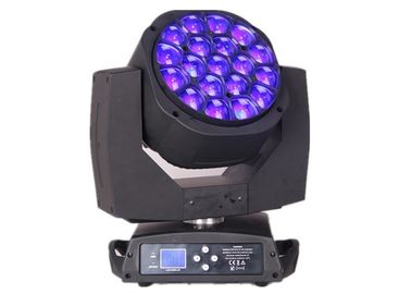 o zumbido de 19x12w RGBW 4in1 conduziu os olhos grandes da abelha que movem a luz principal da fase clara de /DJ das luzes da fase do disco