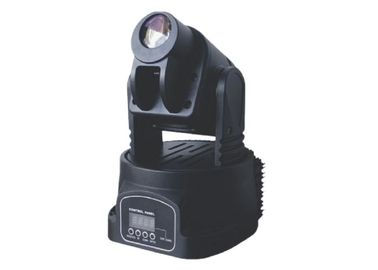 Disco principal movente da luz 15W do feixe profissional que ilumina o mini diodo emissor de luz do ponto com mistura profissional da cor do RGB