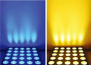 O lúmen alto DJ encena as luzes 25pcs RGB 3 em 1 iluminação da matriz do diodo emissor de luz do painel