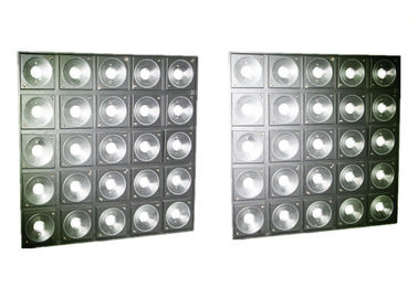 O lúmen alto DJ encena as luzes 25pcs RGB 3 em 1 iluminação da matriz do diodo emissor de luz do painel