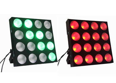 a iluminação da fase de Dmx do painel de 16pcs RGB conduziu o efeito que ilumina 500W