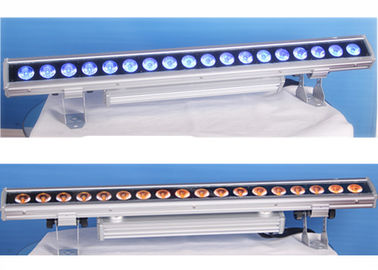 Lúmen alto 6 em 1 luz da lavagem da parede do diodo emissor de luz 18pcs x 18W impermeável