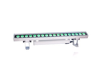 Lúmen alto 6 em 1 luz da lavagem da parede do diodo emissor de luz 18pcs x 18W impermeável