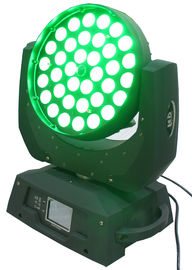Rgbwa conduziu as luzes principais moventes 36 x 18w da fase do disco dos eventos do zumbido