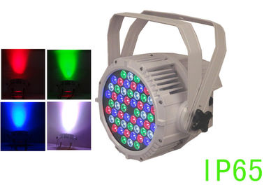 Fase 54pcs profissional que ilumina RGBW impermeável 162W 110-240V