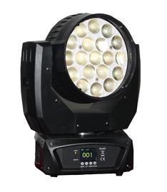 da lavagem principal movente do zumbido da luz do diodo emissor de luz de 540°Pan 270°Tilt 19pcs 12W RGBW 4in1 luz principal móvel