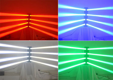 o disco DJ do clube do diodo emissor de luz do branco/RGBW encena a entrada 60HZ da C.A. 100 das luzes - 240V 50 -