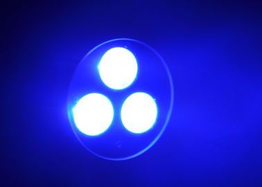 1-13 os hertz da velocidade DJ do estroboscópio encenam luzes com fonte brilhante alta do diodo emissor de luz de 3 PCes