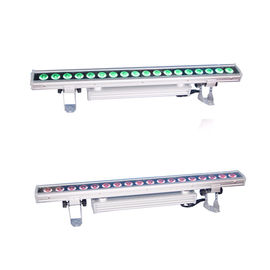 18pcs 15w conduziu a luz 9 Ch IP65 DMX512 da arruela da parede para a decoração exterior da iluminação
