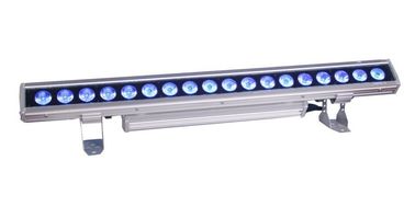 18pcs 15w conduziu a luz 9 Ch IP65 DMX512 da arruela da parede para a decoração exterior da iluminação