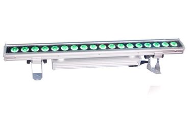 18pcs 15w conduziu a luz 9 Ch IP65 DMX512 da arruela da parede para a decoração exterior da iluminação