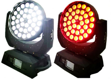 A luz principal movente do feixe do partido do DJ 36pcs x 18w conduziu a economia de energia da luz da arruela da parede