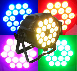 As luzes principais moventes coloridas ativadas som do DJ, paridade do diodo emissor de luz de DMX 512 podem iluminação