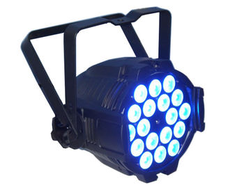 As luzes principais moventes coloridas ativadas som do DJ, paridade do diodo emissor de luz de DMX 512 podem iluminação