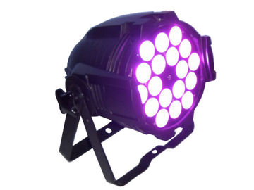 As luzes principais moventes coloridas ativadas som do DJ, paridade do diodo emissor de luz de DMX 512 podem iluminação