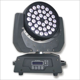 Zumbido principal movente luz conduzida Dmx da lavagem IP33 colorido para a fase que ilumina o brilho alto
