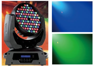 Luz principal movente do diodo emissor de luz da lavagem 108pcs 3w de RGBW para o disco/concerto/teatro/feriado