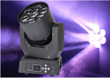 A cabeça movente DJ do diodo emissor de luz da cor completa encena a luz CH 22/50 DMX512 7 * lâmpada do ponto do diodo emissor de luz 20W