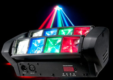 A cabeça movente DJ do diodo emissor de luz do brilho alto encena luz principal movente de RGBW claro/feixe branco