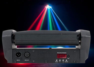 A cabeça movente DJ do diodo emissor de luz do brilho alto encena luz principal movente de RGBW claro/feixe branco