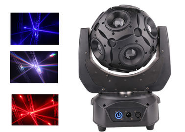 A cabeça movente DJ do futebol encena o efeito 50 da cor completa dos grânulos dos PCes das luzes 200W 10/60Hz