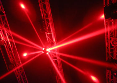 A cabeça movente DJ do futebol encena o efeito 50 da cor completa dos grânulos dos PCes das luzes 200W 10/60Hz