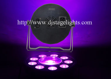7 / 8 PCes DJ da barra 10 do canal encenam as luzes RGB 3 em 1 luz conduzida da paridade do brilho alto