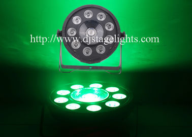 7 / 8 PCes DJ da barra 10 do canal encenam as luzes RGB 3 em 1 luz conduzida da paridade do brilho alto