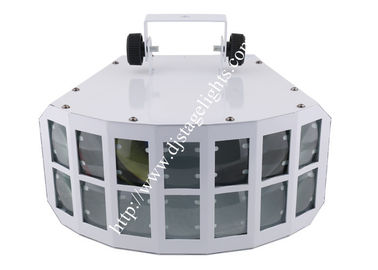 o disco do diodo emissor de luz da luz RGBW da borboleta do diodo emissor de luz 35W ilumina 4 em luzes de 1 fase para barras, teatros