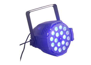 A paridade do diodo emissor de luz de RGBWA 18PCS pode luz da paridade da lavagem do canal das luzes 300W 6/10