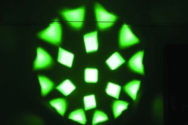 luzes moventes do diodo emissor de luz da cabeça do olho grande da abelha 19pcs com zumbido para a iluminação da mostra do evento