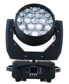 da lavagem principal movente do zumbido da luz do diodo emissor de luz de 540°Pan 270°Tilt 19pcs 12W RGBW 4in1 luz principal móvel