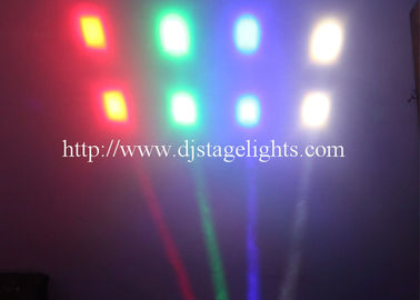 8 x 10 iluminação principal movente do partido da aranha de W RGBW da luz 80 da fase do diodo emissor de luz de W