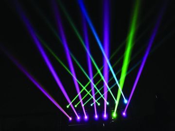 a luz principal movente do feixe de 280w 10R, ponto conduzido principal movente da mostra do feixe da lavagem das luzes da fase ilumina-se
